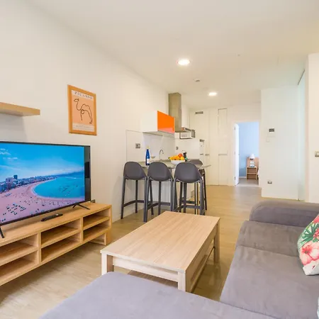 Apartment In Palmas Near Playa De Canteras